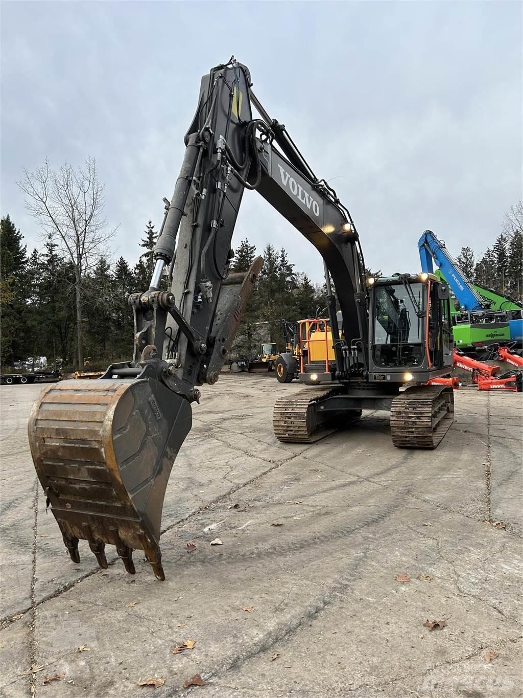 Volvo EC160EL Telakaivukoneet