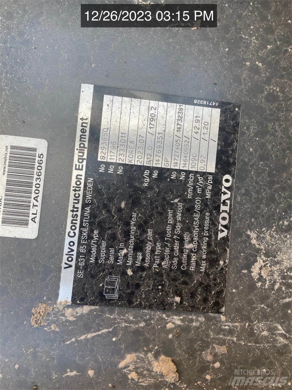 Volvo EC200EL Telakaivukoneet