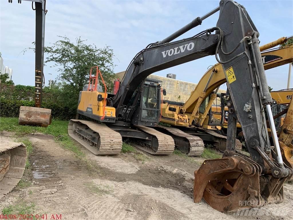 Volvo EC220EL Telakaivukoneet