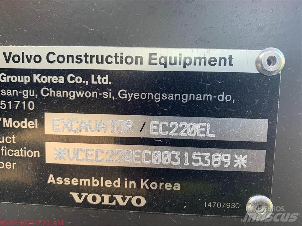 Volvo EC220EL Telakaivukoneet