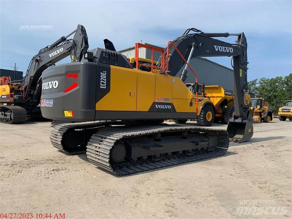 Volvo EC220EL Telakaivukoneet
