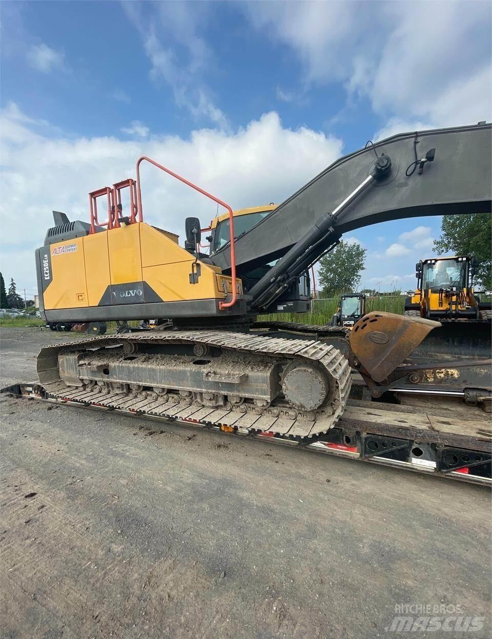 Volvo EC250E LR Telakaivukoneet