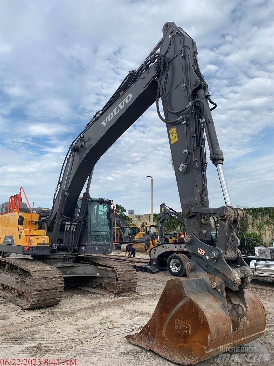 Volvo EC350EL Telakaivukoneet
