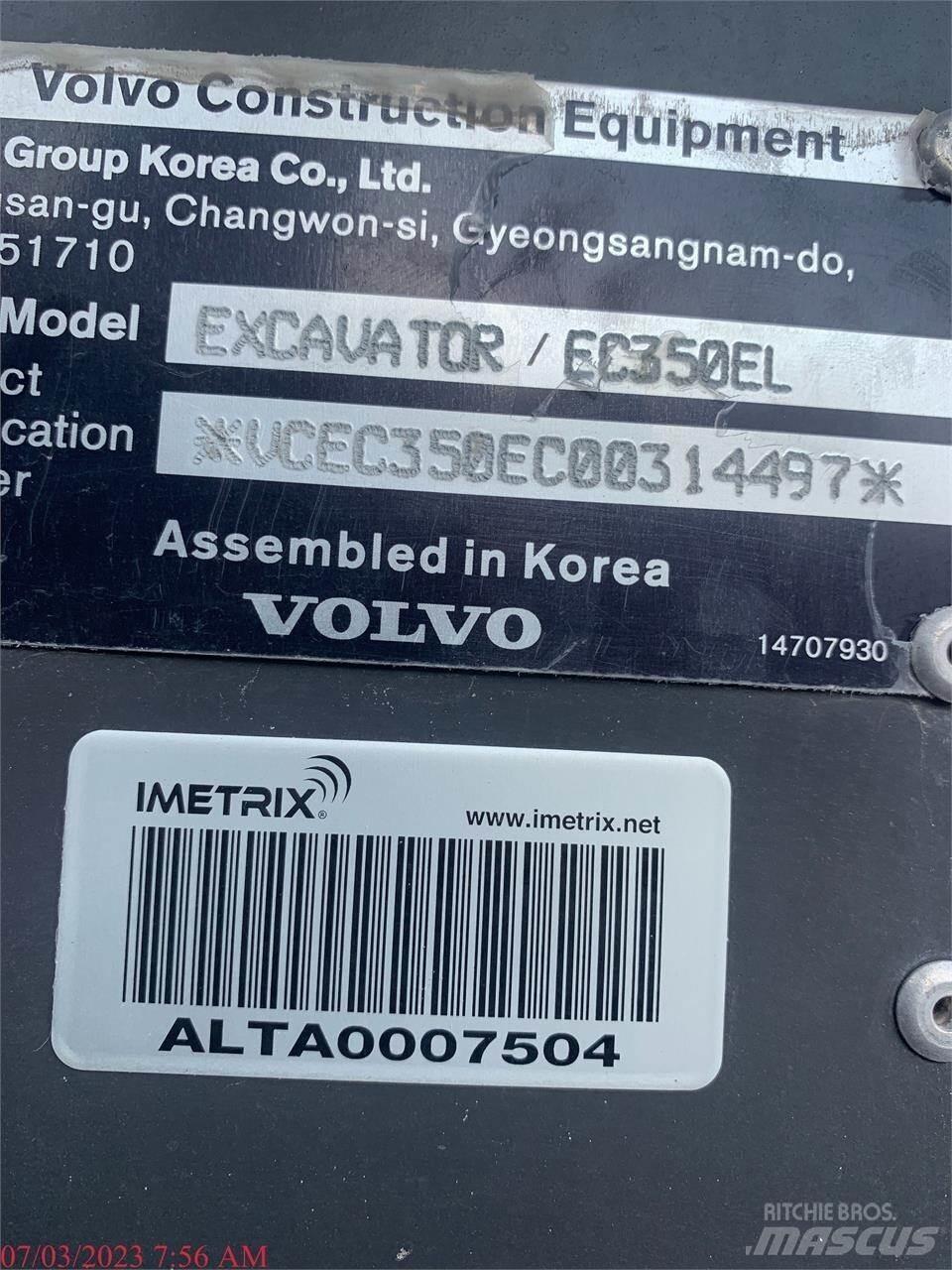 Volvo EC350EL Telakaivukoneet