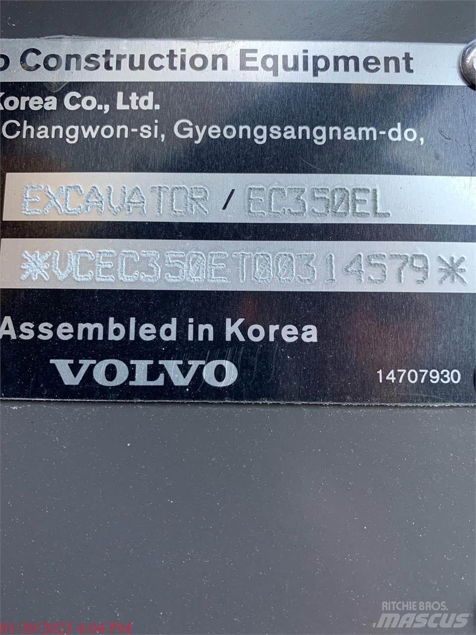 Volvo EC350EL Telakaivukoneet