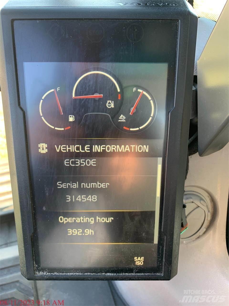 Volvo EC350EL Telakaivukoneet