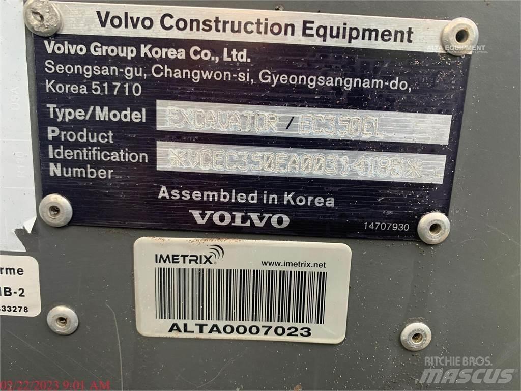 Volvo EC350EL Telakaivukoneet