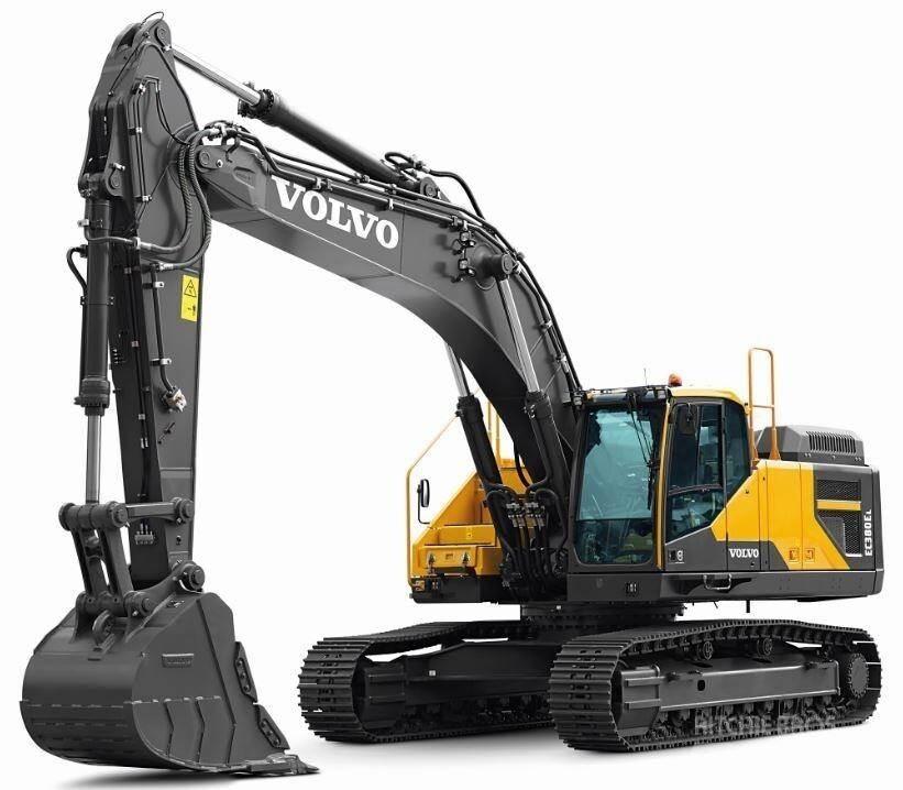 Volvo EC380EL Telakaivukoneet