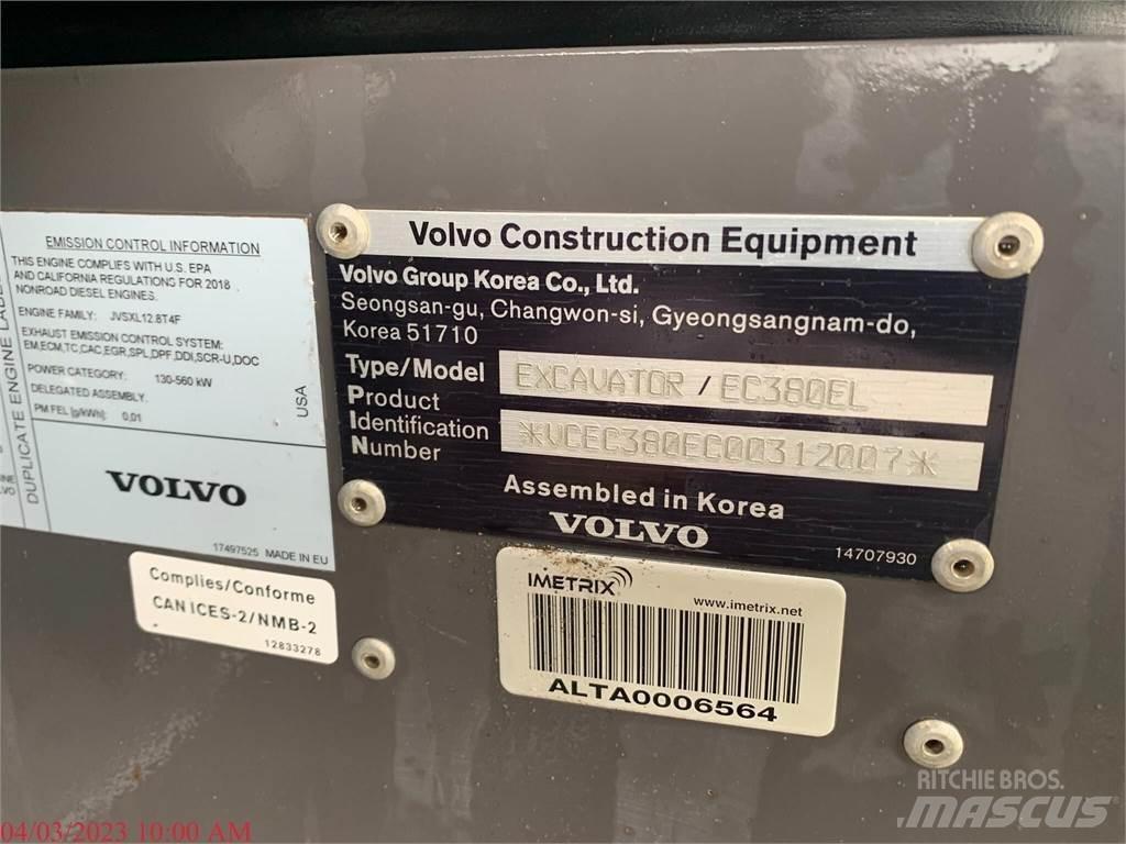Volvo EC380EL Telakaivukoneet