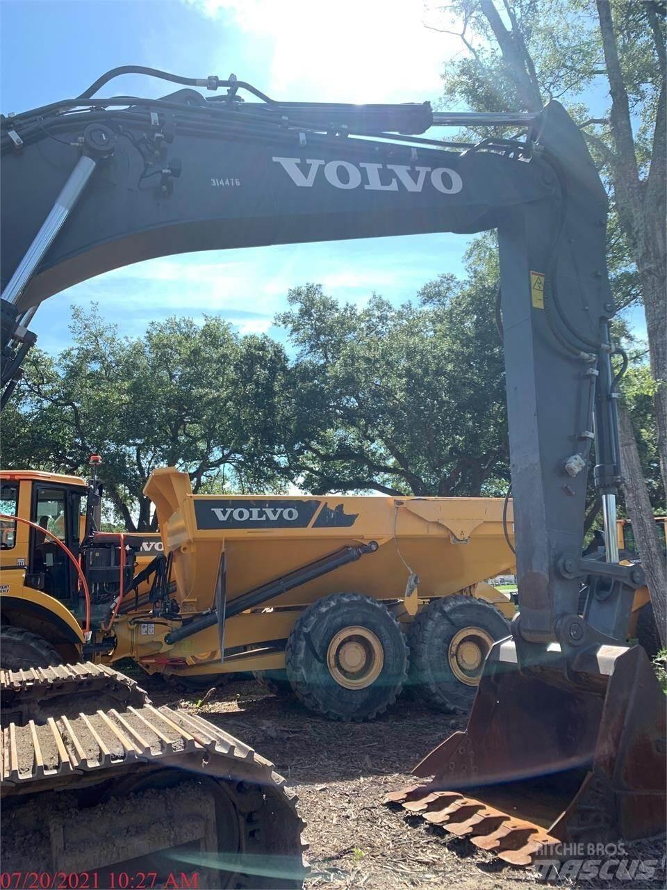 Volvo EC380EL Telakaivukoneet