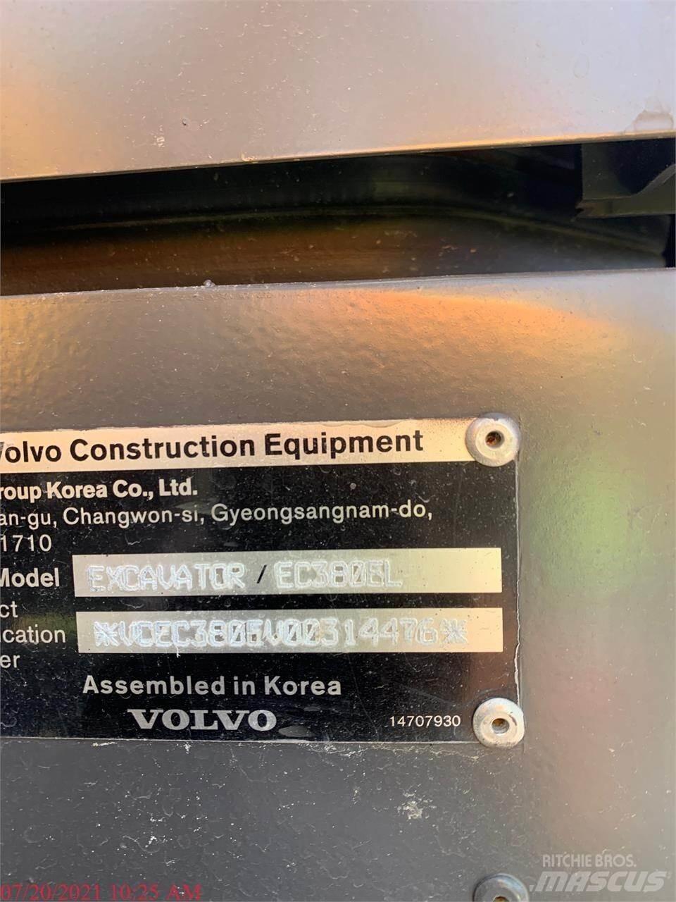 Volvo EC380EL Telakaivukoneet