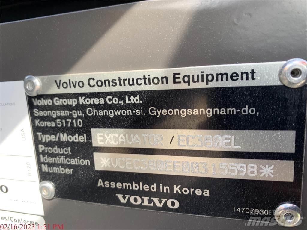 Volvo EC380EL Telakaivukoneet