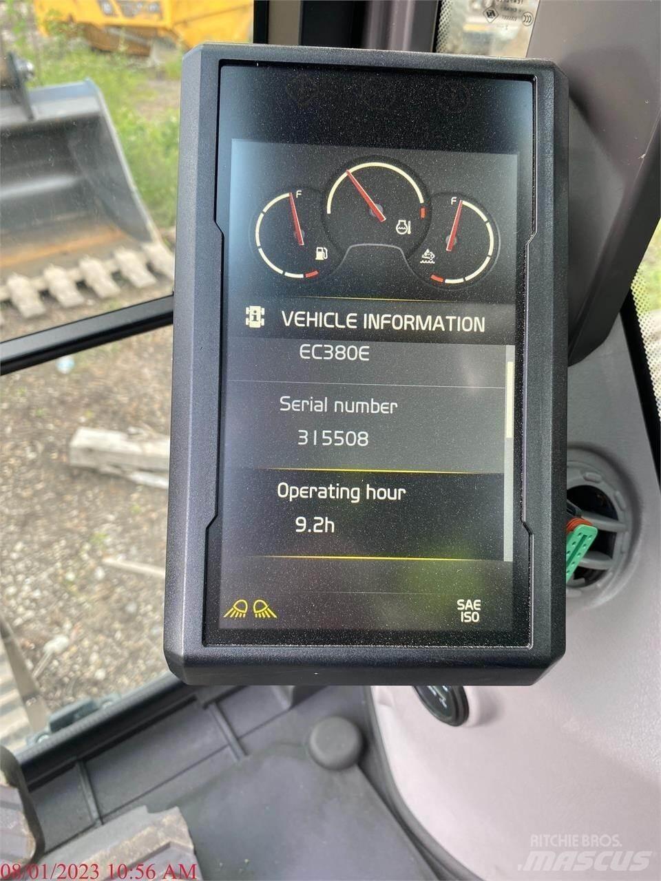 Volvo EC380EL Telakaivukoneet