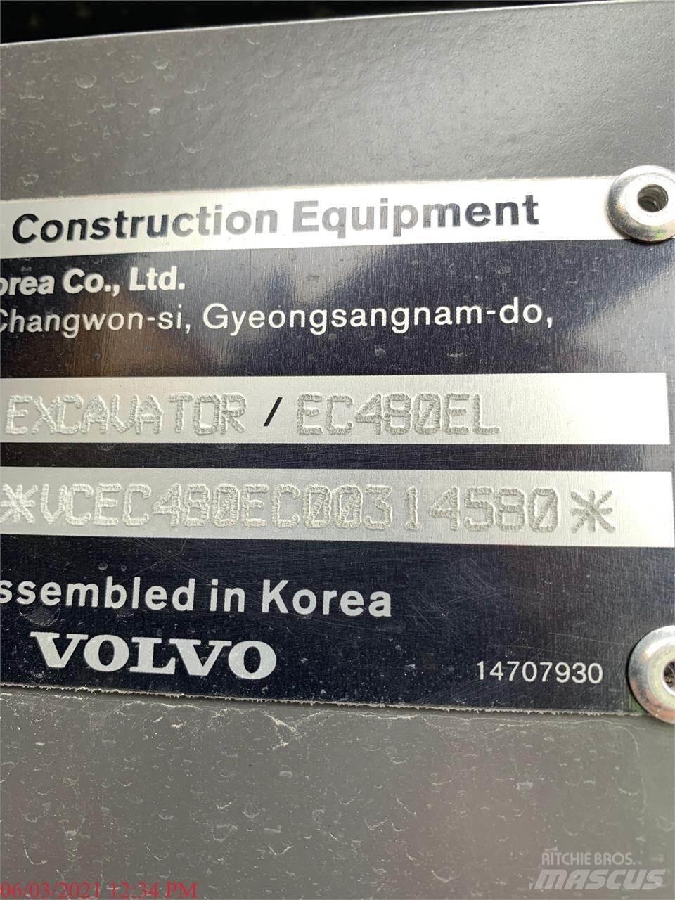 Volvo EC480EL Telakaivukoneet