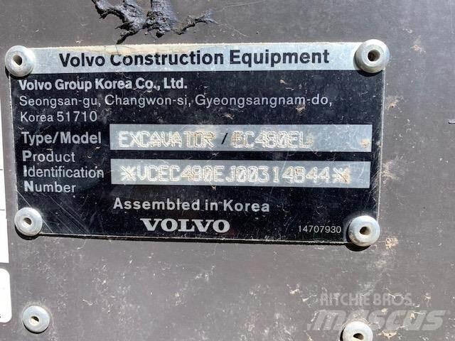 Volvo EC480EL Telakaivukoneet