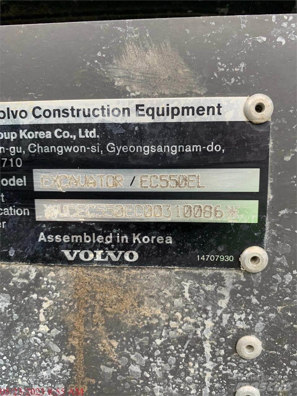 Volvo EC550EL Telakaivukoneet