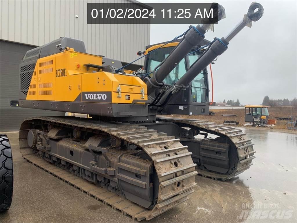 Volvo EC750EL Telakaivukoneet