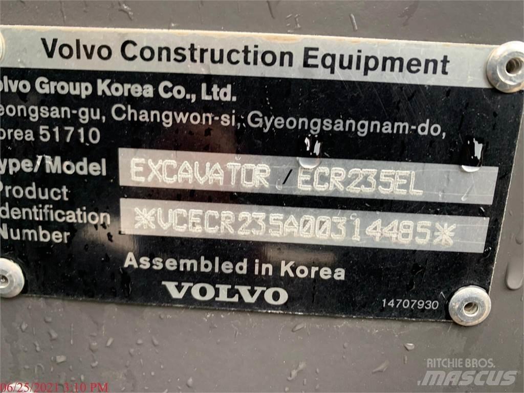 Volvo ECR235EL Telakaivukoneet
