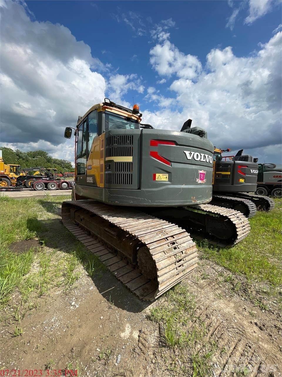 Volvo ECR235EL Telakaivukoneet