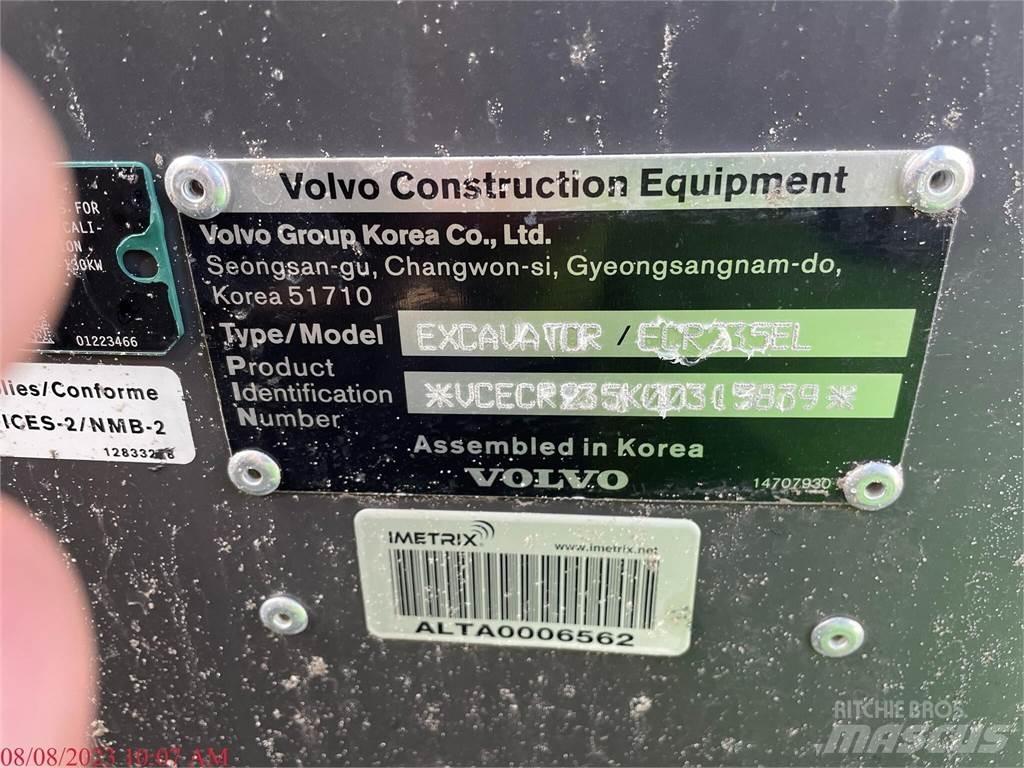Volvo ECR235EL Telakaivukoneet