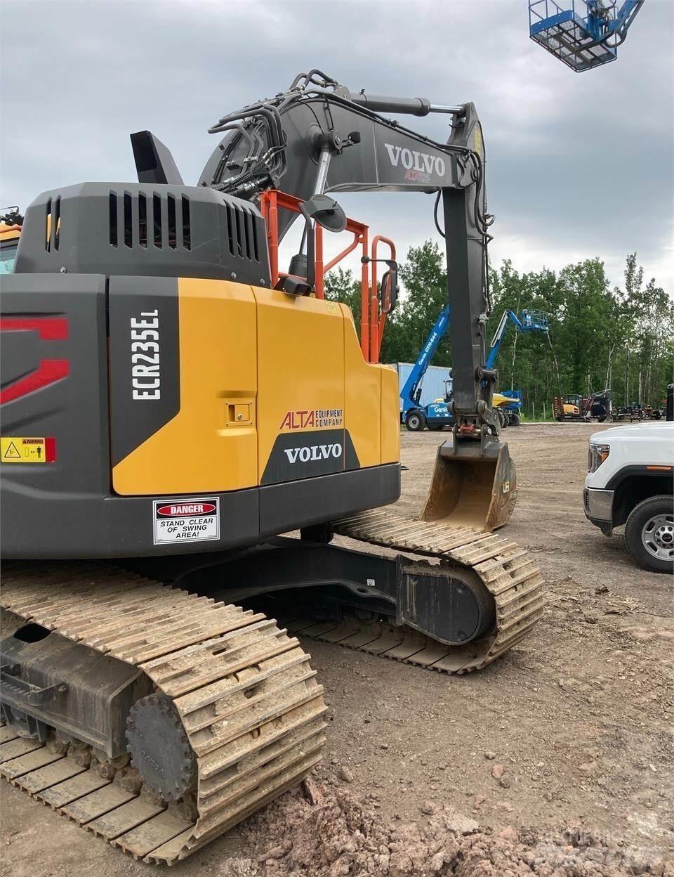 Volvo ECR235EL Telakaivukoneet