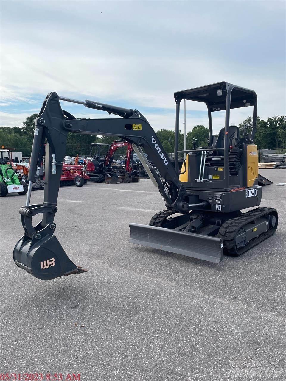 Volvo ECR25D Minikaivukoneet < 7t