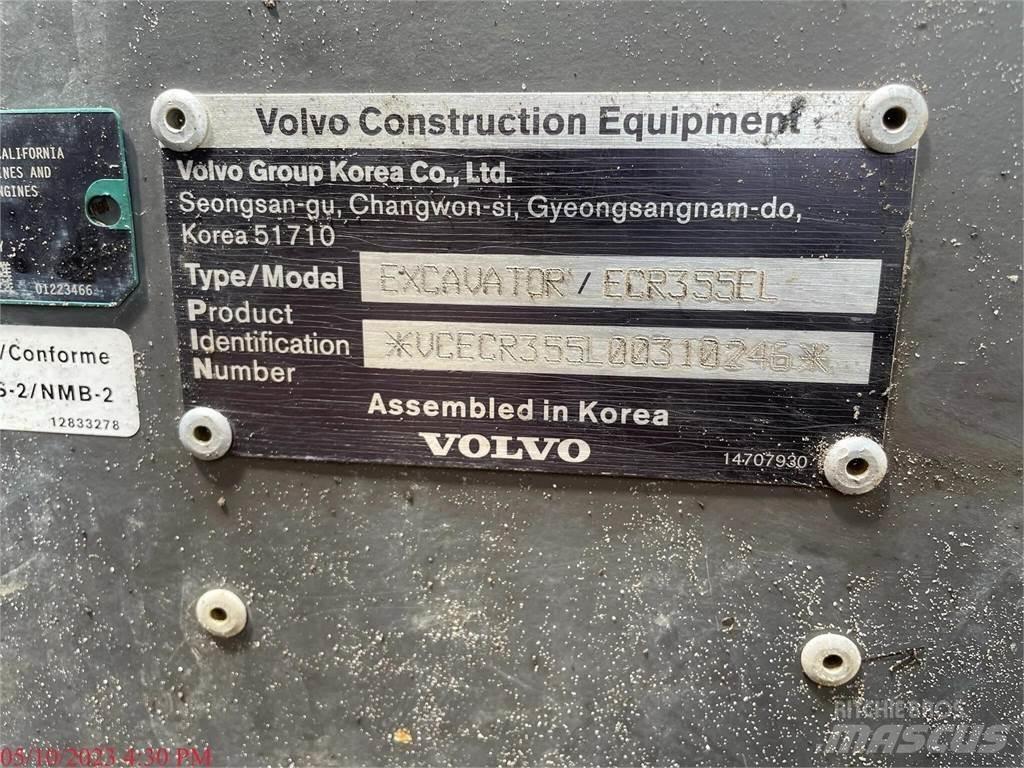 Volvo ECR355EL Telakaivukoneet
