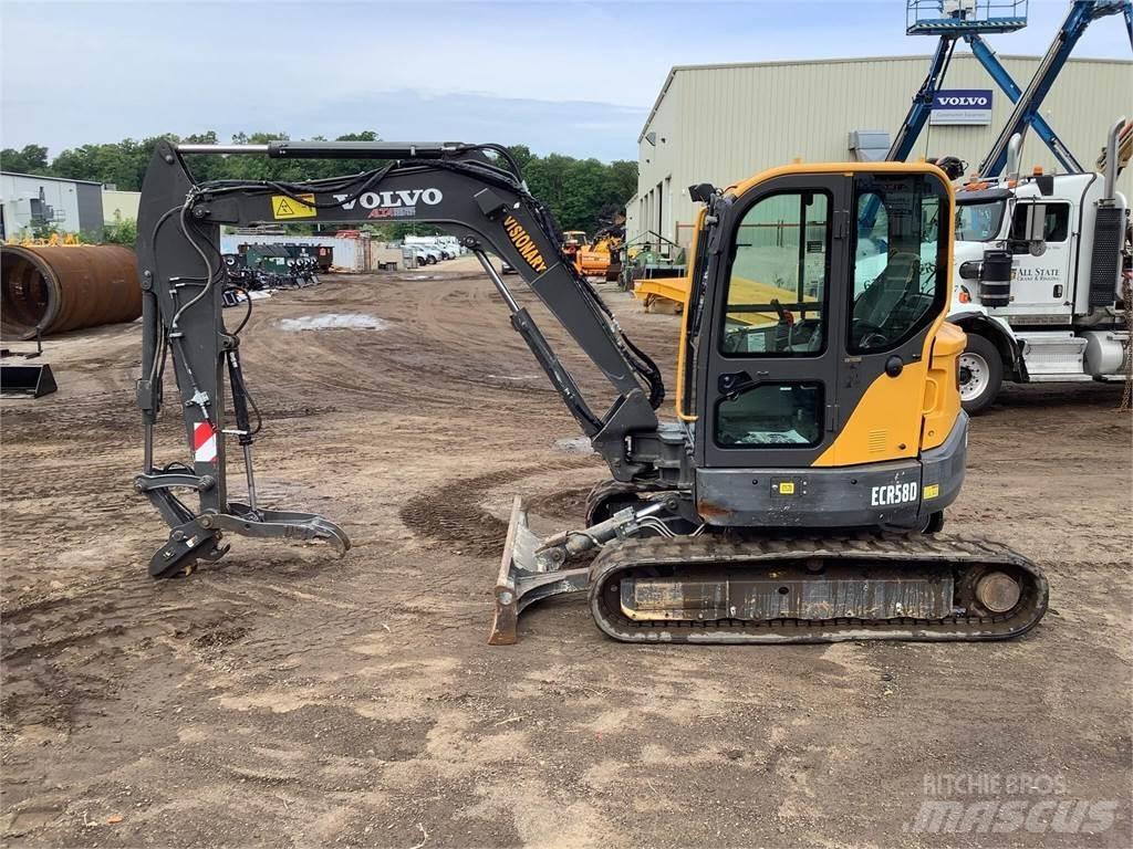 Volvo ECR58D Telakaivukoneet