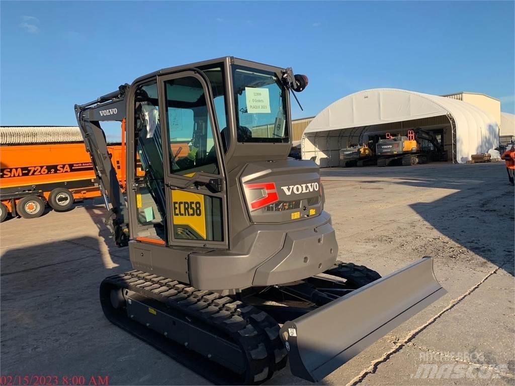 Volvo ECR58F Telakaivukoneet