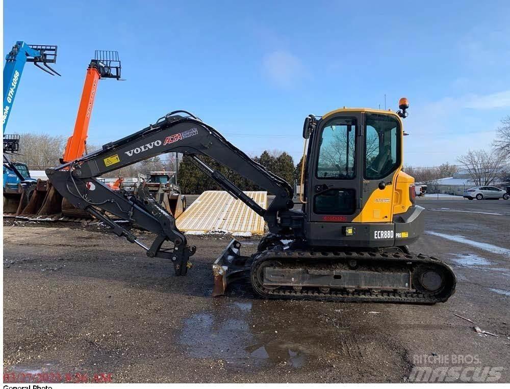 Volvo ECR88D Telakaivukoneet