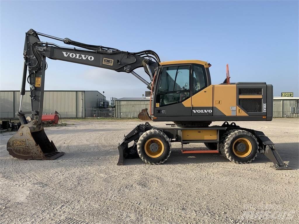 Volvo EW180E Pyöräkaivukoneet