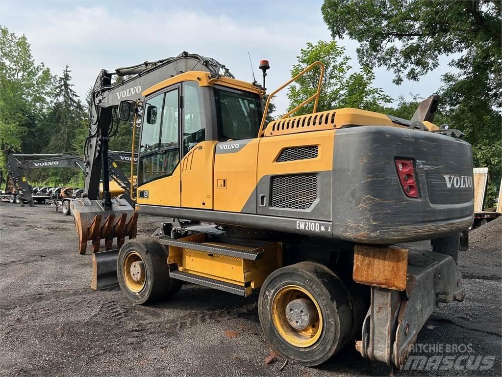Volvo EW210D Pyöräkaivukoneet