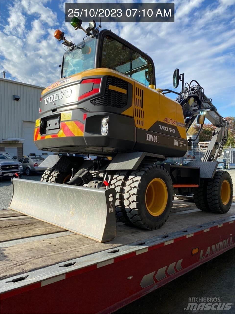 Volvo EW60E Pyöräkaivukoneet