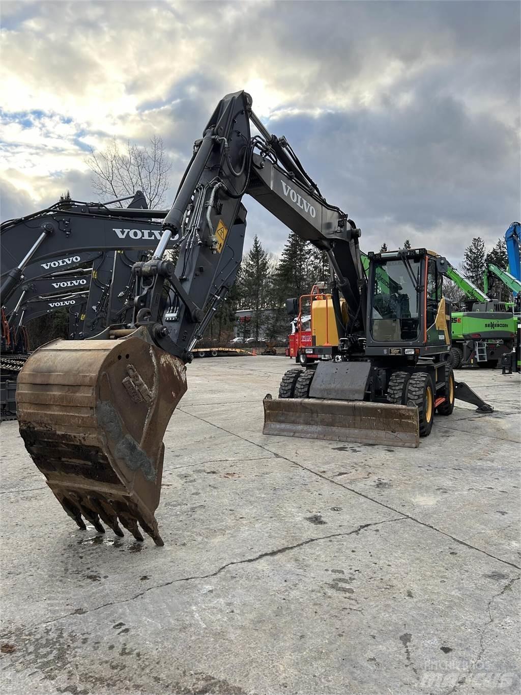 Volvo EWR170E Pyöräkaivukoneet
