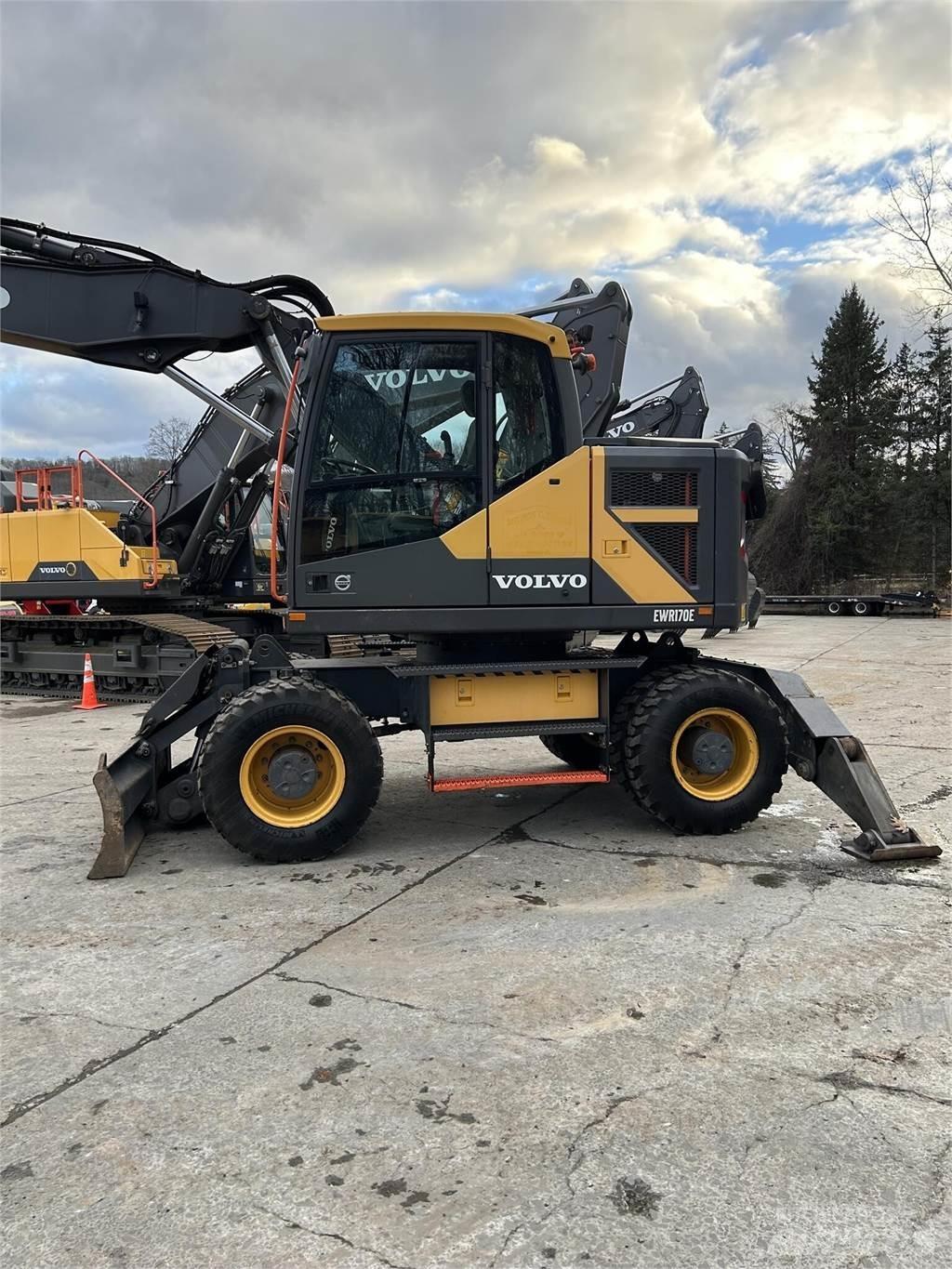 Volvo EWR170E Pyöräkaivukoneet