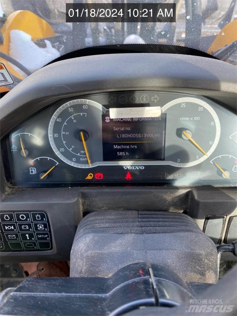 Volvo L180H Pyöräkuormaajat
