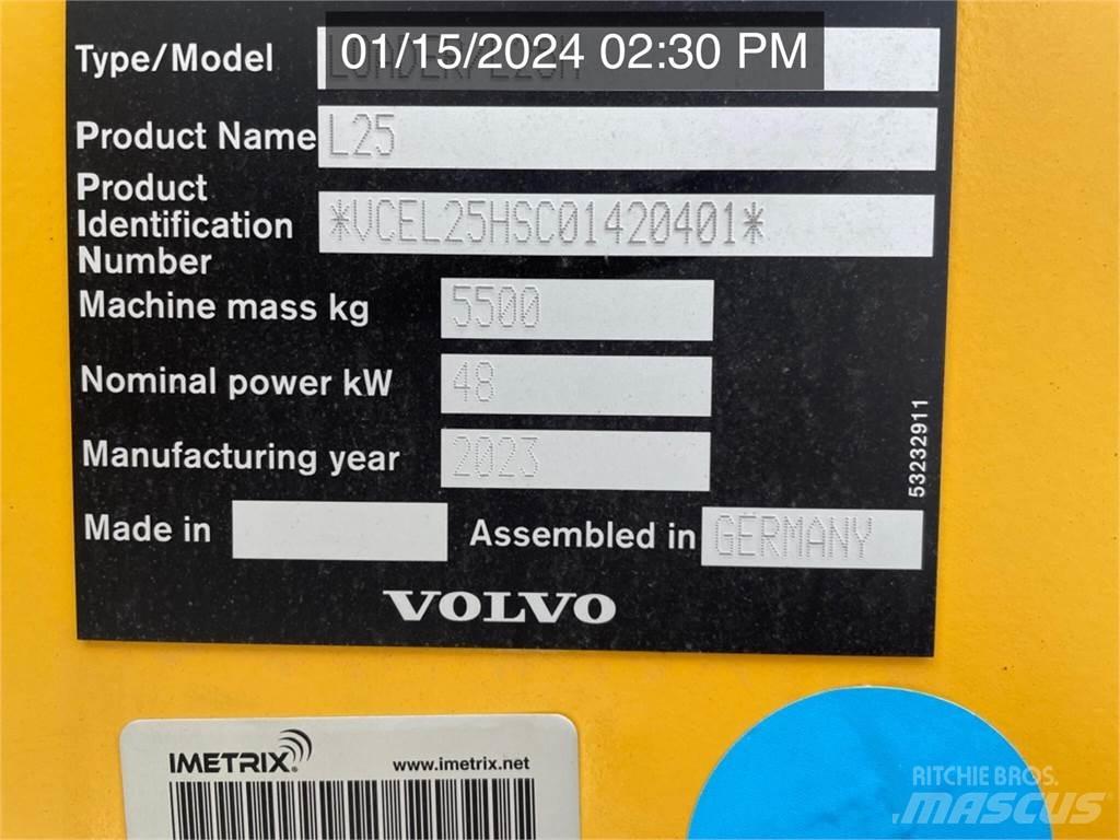 Volvo L25 Pyöräkuormaajat