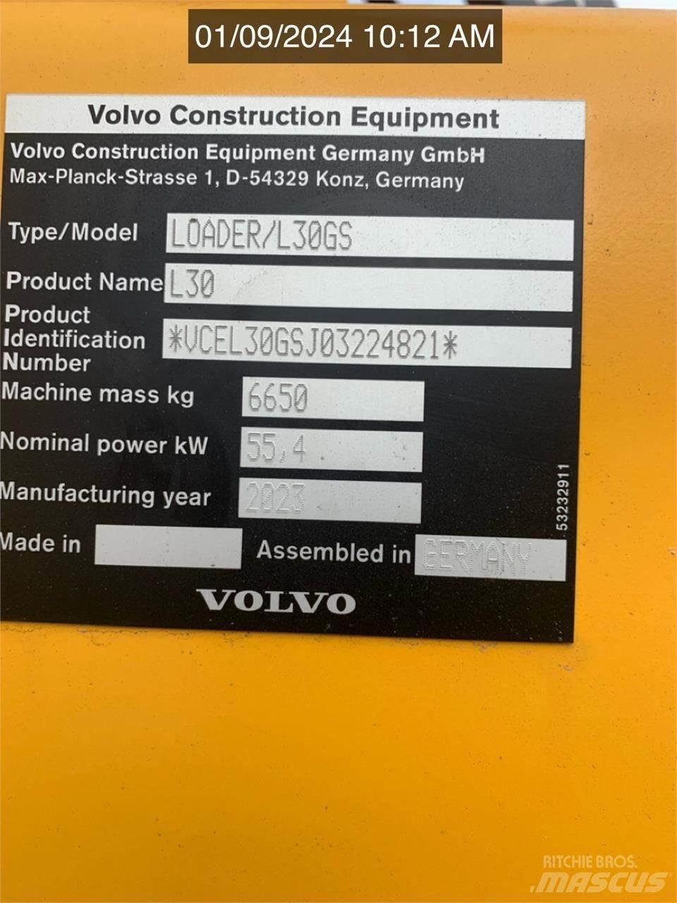 Volvo L30GS Pyöräkuormaajat