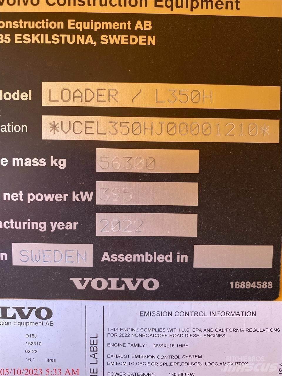 Volvo L350H Pyöräkuormaajat