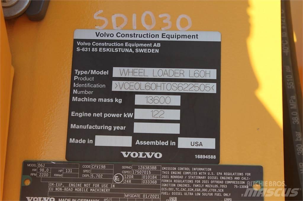 Volvo L60H Pyöräkuormaajat