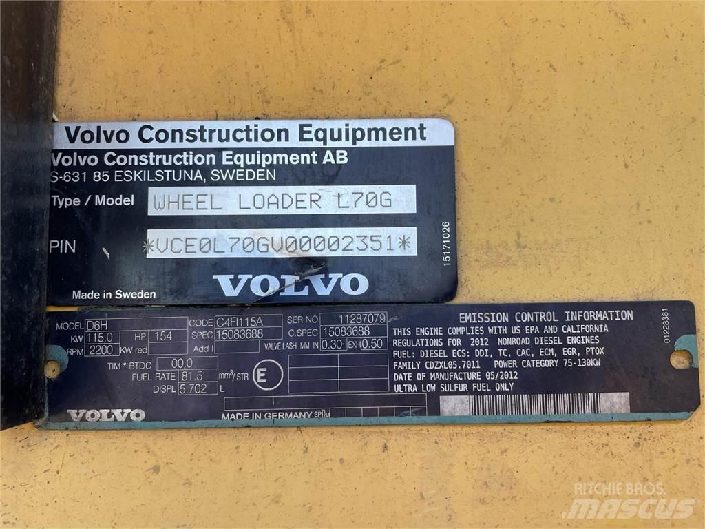Volvo L70G Pyöräkuormaajat