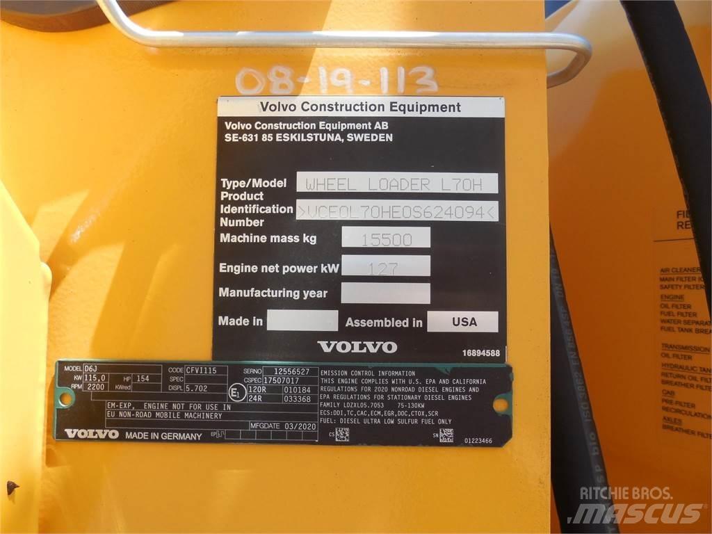 Volvo L70H Pyöräkuormaajat