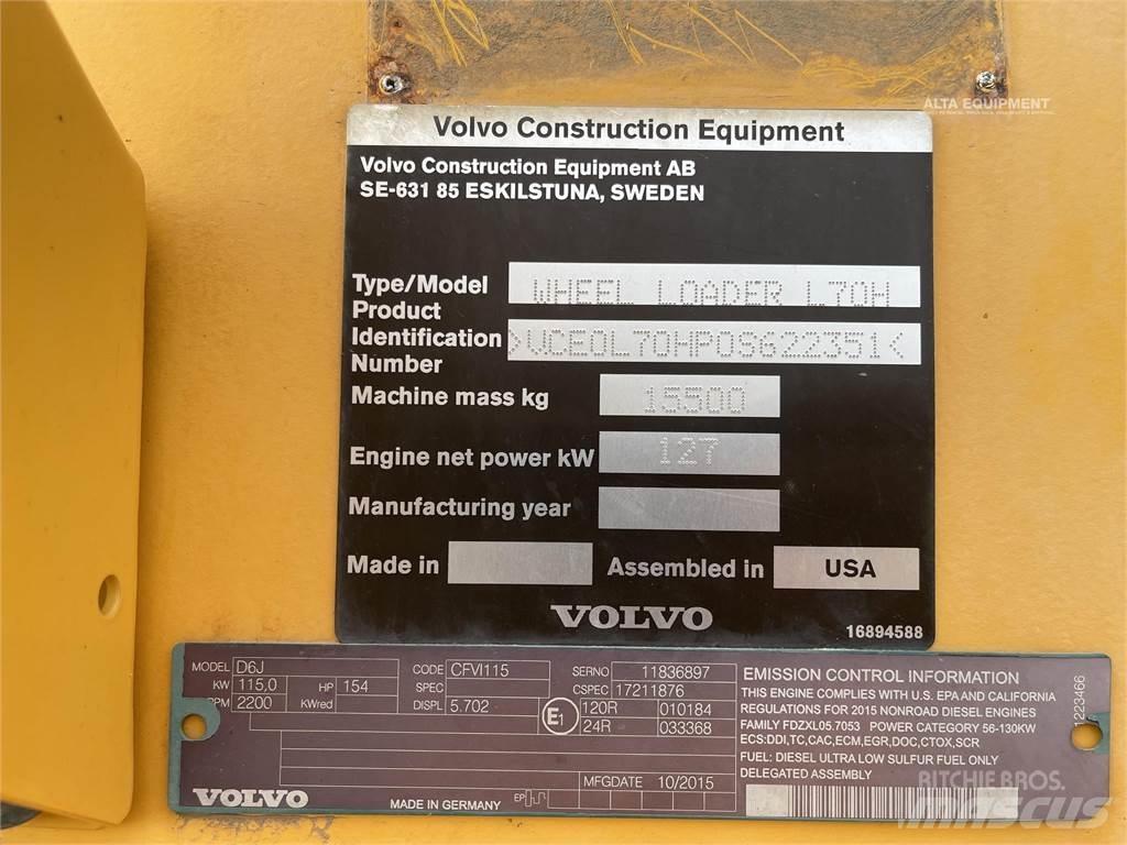 Volvo L70H Pyöräkuormaajat