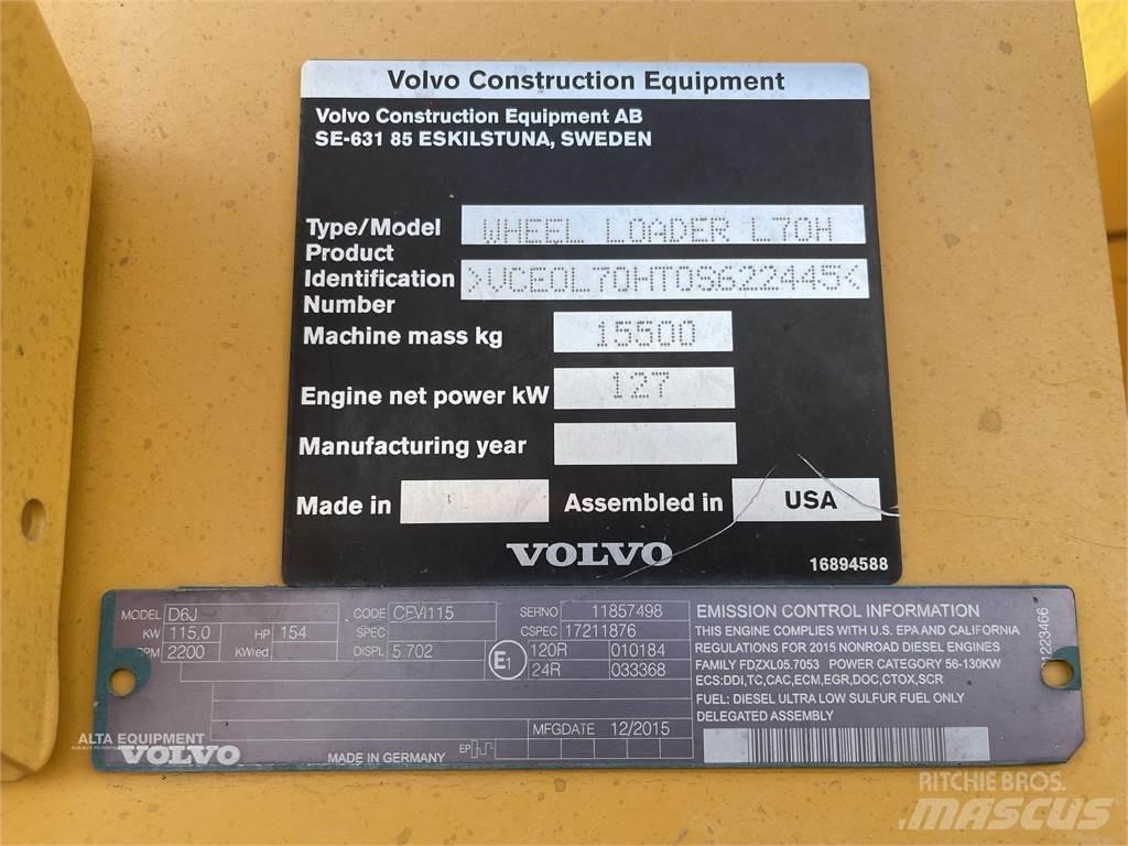 Volvo L70H Pyöräkuormaajat