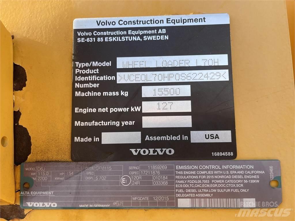 Volvo L70H Pyöräkuormaajat