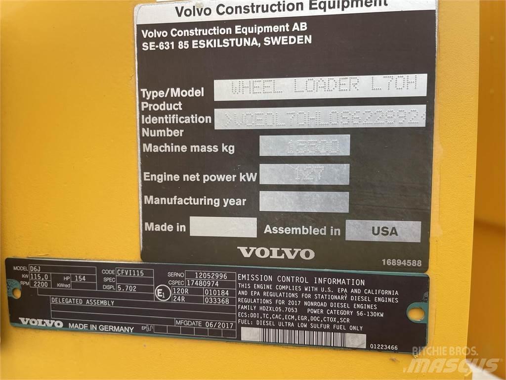 Volvo L70H Pyöräkuormaajat