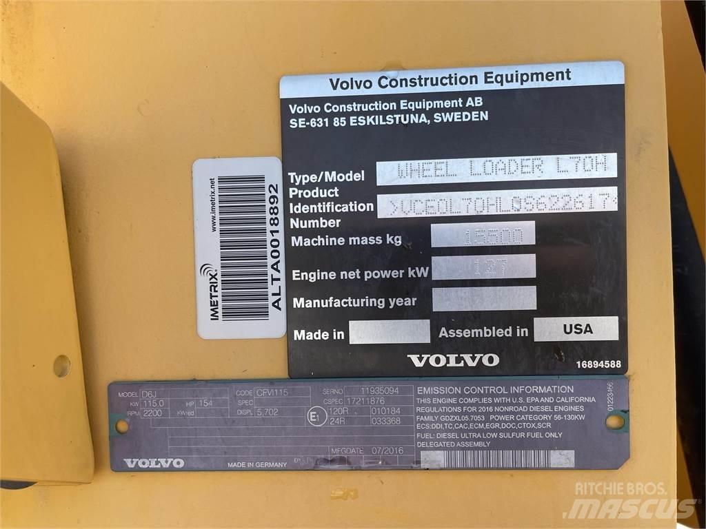 Volvo L70H Pyöräkuormaajat