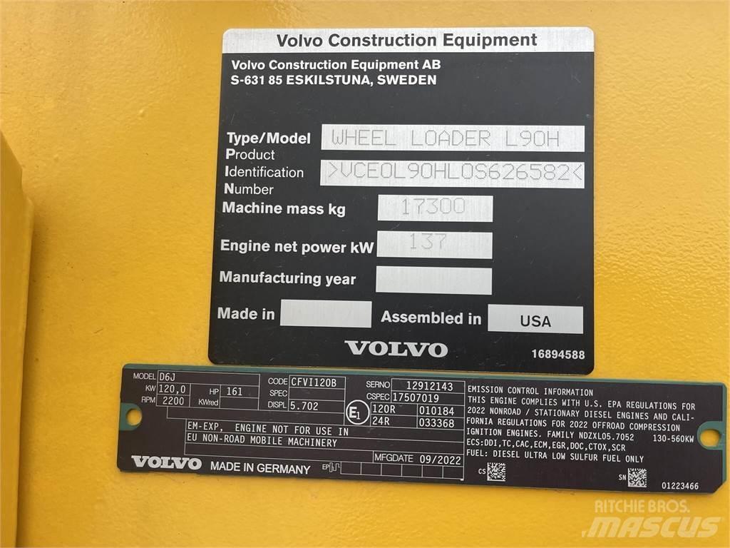 Volvo L90H Pyöräkuormaajat