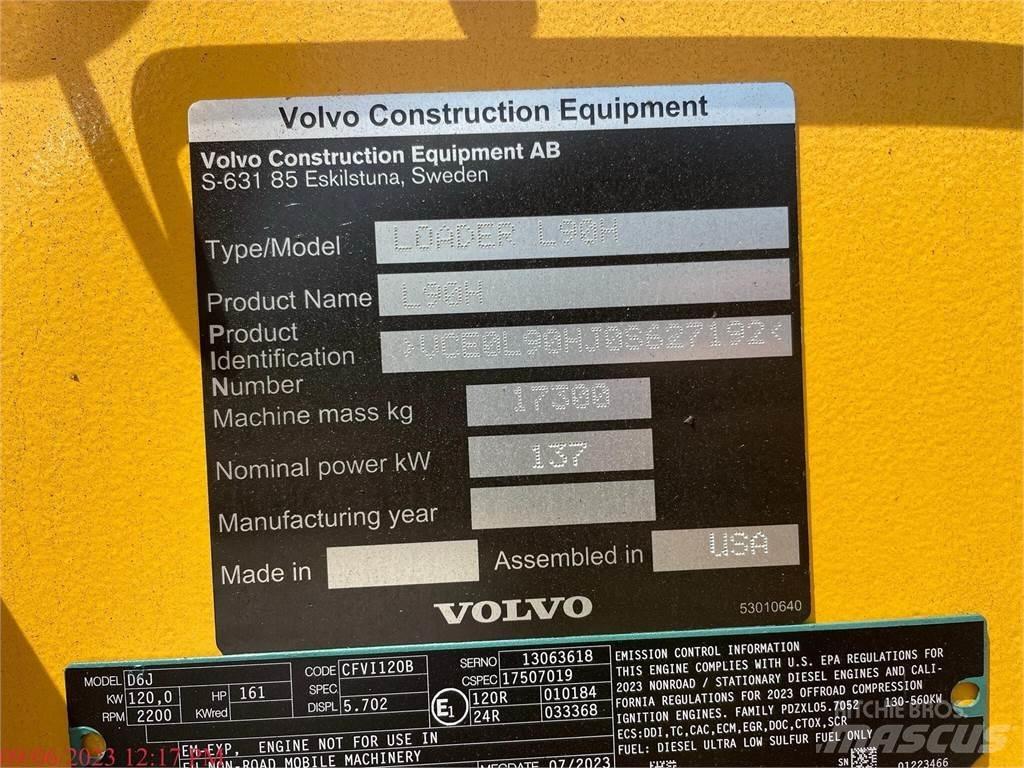 Volvo L90H Pyöräkuormaajat