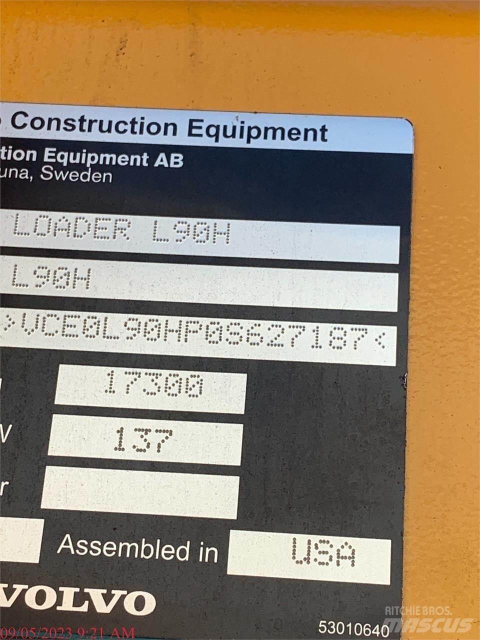 Volvo L90H Pyöräkuormaajat